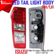 For Isuzu Rodeo D-Max Dmax Hi-lander Pair LED Tail Light Body Lens Rear