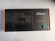 NEW Skorpion K2 Mechanical Gaming Keyboard BLUE SWITCHES Cyberpower RGB