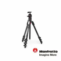 在飛比找momo購物網優惠-【Manfrotto 曼富圖】全新055碳纖維四節腳架套組 