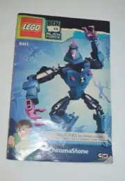 LEGO 2010 BEN 10 ALIEN FORCE - 8411 CHROMASTONE INSTRUCTION MANUAL ONLY !!