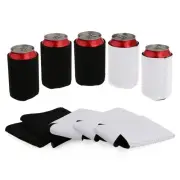 10Pcs Insulated Beer Coolers Sleeves Drink Caddies Holder Hot Cold Drink