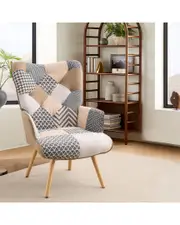 Unikome Patchwork Accent Chair
