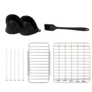 Efficient Meal Preparation with Comprehensive Air Fryer Accessories Set