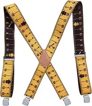 [Wzmzjy] Suspenders for Men Trendy Elastic Straps for Party Grandpa Gift Holidays Wedding