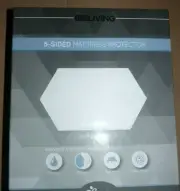 New Pure Care LUX-LIVING 5-Sided KING Mattress Protector