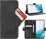[GoshukunTech] Phone Cover for Samsung A54 5G,for Samsung Galaxy A54 5G Wallet Case[ 5 Card Slots Leather Wallet ] Soft TPU Inner Case Flip Cover Stand Feature -Black