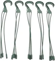 Abaodam 5Pcs Hanging Basket Chain with Hooks for Outdoor Plants Stylish Planter Hangers for Efficient Vertical Space Use for Flower Pots Lanterns and Planters