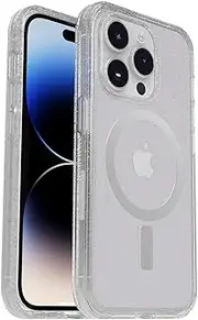 [Otterbox] Symmetry Series+ Antimicrobial Case with MagSafe for iPhone 14 Pro, Stardust