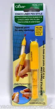 Clover Pen Style Chaco Liner Yellow