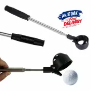 2M Scoop Pick Up Telescopic Golf Ball Retriever Stainless Steel Saver Shaft Tool