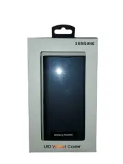 Samsung Galaxy Note10 Case, LED Wallet Cover - Dark Blue (EF-NN970PBEGUS)