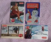 SMITHS COCACOLA 1995 3 MINUTES MINT UNUSED CONDITION COMPLETED SET PHONE CARDS