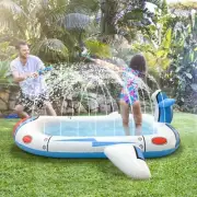 Summer Inflatable Pool Sprinkler Outdoor Splash Pad Kiddie Inflatable Fountain