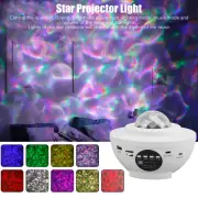 H Star Projector Remote Control With Music Speaker USB Powered 9083 New