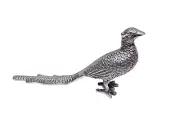 Metal Decorative Pheasant Statue Figurine *