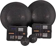 KICKER 51KSS504 Component Speaker System, 2-Way Design, Two - 5.25" Woofers, Two - 1" Tweeters, Two - External 12dB Crossovers, 100 Watts RMS, 200 Watts Peak