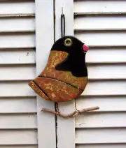ceramic bird wall hanging home deocr.
