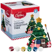 Art Star Christmas Paint Your Own Ceramic Tree Decoration Kit