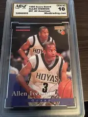 1996 Score Board Allen Iverson #81 All American GEM-MT10