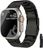 [CEKGDB] Titanium Strap for Apple Watch Band Ultra 49mm 45mm 41mm 38 42mm 44mm Metal Strap Correas Iwatch Series 8 7 6 SE 5 4 3 Bracelet Watchbands