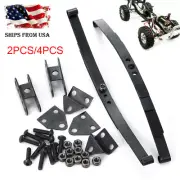 2/4PCS For 1/10 RC Crawler RC4WD D90 D110 Crawler Steel Leaf Spring Suspension
