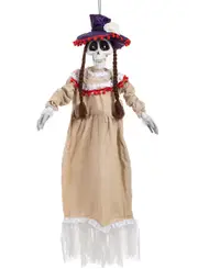 Day of the Dead Skeleton Light Up Hanging Halloween Decoration