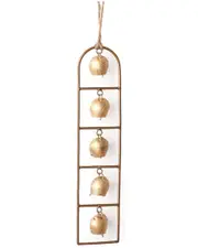 Matr Boomie Rustic Bells Ladder Wall Hanging Wind Chime