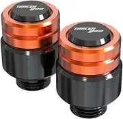 Tracer 900 Motorcycles Tire Valve Stem Caps Covers Rear Mirror Screw TRACER900 Tracer 900 GT 2017-2024 2023 2022 2021(Brown)