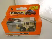 1998 MATCHBOX SUPERFAST #28 TRACTOR SHOVEL 3-MB34 NEW IN BOX