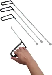 Whale Tail 4 Pieces Tools Dent Repair Rod Hail Damage Removal Car Auto Body