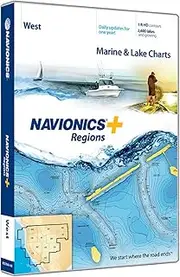 Navionics MSD/NAV+WE Navionics+ West, MSD, Lakes & Coast