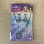 Disney Princess Ariel Jewelry Set Necklace Earrings Little Mermaid Costume Shell