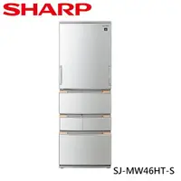 在飛比找momo購物網優惠-【SHARP 夏普】457L一級能效自動除菌智慧左右開任意門