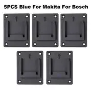 5PK Tool Mount Storage Bracket For Makita For Bosch 18V Battery Wall Dock Hanger