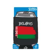 Belarus Country Flag Nationality - Stubby Holder With Base