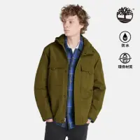 在飛比找momo購物網優惠-【Timberland】男款深橄欖色防潑水外套(A2MW43