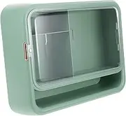 TOPPERFUN Elegant Decorative Wall Shelf Multi-Layer Bathroom Storage Organizer Box for Small Spaces