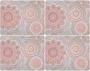 Maxwell & Williams Lou Martin Uplift Cork Back Placemat 34x26.5cm Set of 4 Gift Boxed