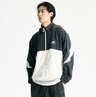 【Luxury】New Balance IU代言 UNI Color Block Jacket 防風保暖外套 男女款 運動拉鍊連帽外套 USA 衝鋒衣 飛行外套