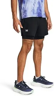 [Under Armour] Men's Shorts, Black/Black/Reflective