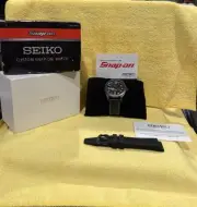 SNAP-ON TOOLS SPECIAL EDITION SEIKO AUTOMATIC WATCH #SSX23P105