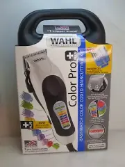 WAHL COLOR PRO + EASY MATCH COLOR CODED HAIRCUTTING KIT BOXED