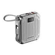 Rockrose Ridge Granite 10000mAh 20W PD Quick Charge Powerbank 17x10cm Silver