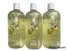 3x Crabtree & Evelyn CITRON HONEY CORIANDER Bath & Shower Gel Body Wash