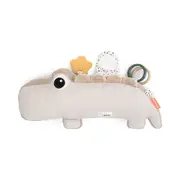 Done By Deer 41cm Tummy Time Activity Baby Teether Sensory Toy Croco Sand 0+