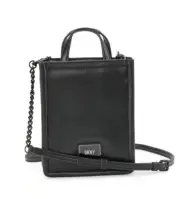 Dkny Magnolia Mini Crossbody Bag With Chain Detail Strap Black