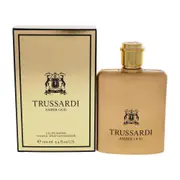 Trussardi Amber Oud Eau De Parfum Men's Perfume Fragrance Spray 100ml Gold
