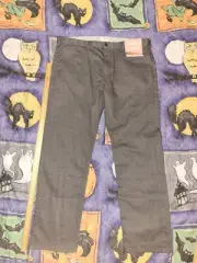 Dockers Chino Pants Dark Gray Jean Cut Straight Fit Men's 38x30