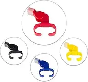 12pcs/Batch of Non-Nuclear Colorful Whistle with Finger Blister Packaging (Color : Mix Colour)
