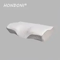 在飛比找PChome24h購物優惠-HONDONI 人體工學4D蝶型枕 記憶枕頭 護頸枕 紓壓枕